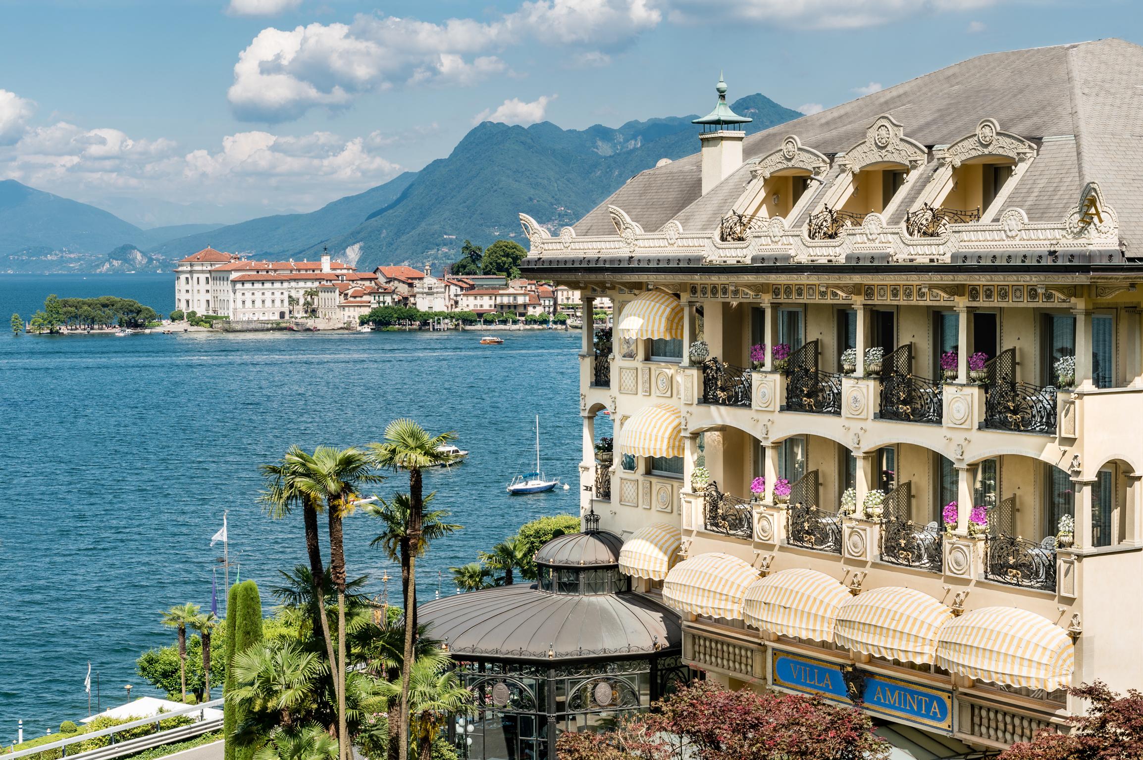 Hotel Villa E Palazzo Aminta Stresa Exteriér fotografie