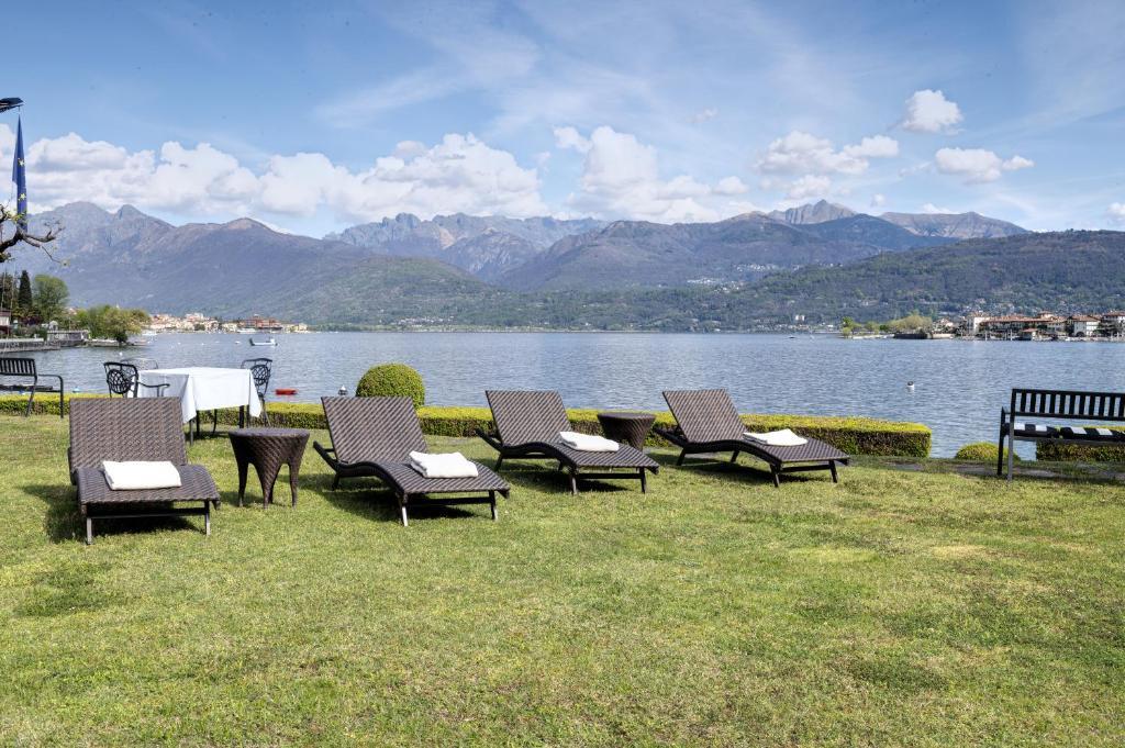 Hotel Villa E Palazzo Aminta Stresa Exteriér fotografie